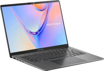 Ноутбук Asus VivoBook S14 S5452MA-TM107 Core 7 350 16Gb SSD256Gb Intel Graphics 14" IPS WUXGA (1920x1200) без ОС grey WiFi BT Cam (90NB1991-M00980) - купить недорого с доставкой в интернет-магазине