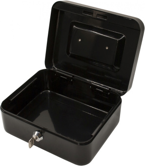 Ящик для денег Silwerhof 90x200x160 черный сталь 0.917кг - купить недорого с доставкой в интернет-магазине