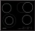 Варочная поверхность Samsung NZ64T3516QK/WT черный