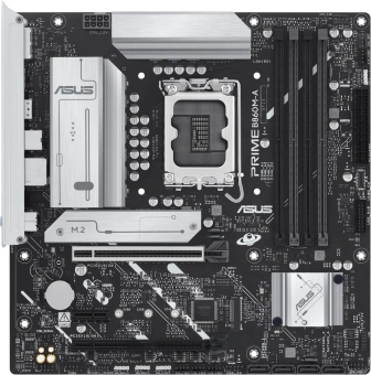 Материнская плата Asus PRIME B860M-A-CSM Soc-1851 Intel B860 4xDDR5 mATX AC`97 8ch(7.1) 2.5Gg RAID+HDMI+DP - купить недорого с доставкой в интернет-магазине