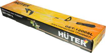 Триммер электрический Huter GET-1200SL 1200Вт разбор.штан. реж.эл.:леска/нож - купить недорого с доставкой в интернет-магазине