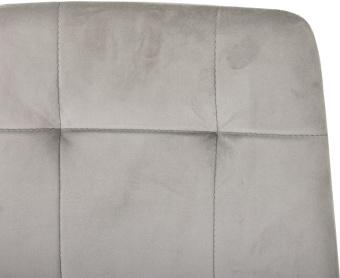 Стул для дома Бюрократ CH-K1_4 комплект 4шт св.серый Holland 09 металл черный на ножках (CH-K1_1/HL09_4) - купить недорого с доставкой в интернет-магазине