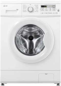 Стиральная машина LG F10B8MD класс: A загр.фронтальная макс.:5.5кг белый инвертер - купить недорого с доставкой в интернет-магазине