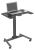 Стол для ноутбука Cactus VM-FDE101 столешница МДФ черный каркас черный 80x60x123см (CS-FDE101BBK) - купить недорого с доставкой в интернет-магазине