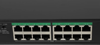 Коммутатор Netis P116GC (L2) 18x1Гбит/с 16PoE+ 240W неуправляемый - купить недорого с доставкой в интернет-магазине