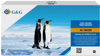 Картридж лазерный G&G GG-TN3280 черный (12000стр.) для Brother DCP-8085/8085DN/HL-5340/5340D/5350/5350DN/5370/5370DW/MFC-8880/8880DN - купить недорого с доставкой в интернет-магазине