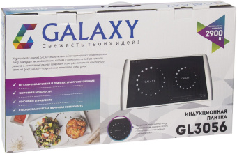 Плита Индукционная Galaxy гл3056 черный (настольная) - купить недорого с доставкой в интернет-магазине