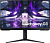 Монитор Samsung 27" Odyssey G3 S27AG320NI черный VA LED 1ms 16:9 HDMI полуматовая HAS Piv 3000:1 250cd 178гр/178гр 1920x1080 165Hz FreeSync Premium DP 4.8кг