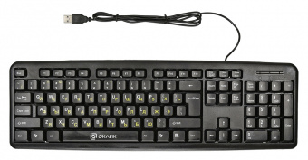 Клавиатура Оклик 130M черный USB (337077) - купить недорого с доставкой в интернет-магазине