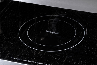 Духовой шкаф Электрический Weissgauff OEMS 459 PDB черный - купить недорого с доставкой в интернет-магазине