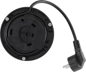 Чайник электрический Polaris PWK 0723DDW 1.8л. 2200Вт черный корпус: пластик (026600) - купить недорого с доставкой в интернет-магазине