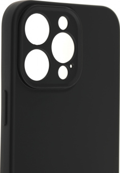 Чехол (клип-кейс) BoraSCO для Apple iPhone 15 Pro Max Microfiber Case черный (72425) - купить недорого с доставкой в интернет-магазине