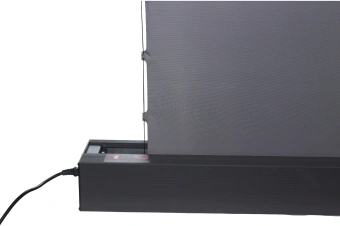 Экран Cactus 125x221см FloorRising CS-PSFRCLR-221X125 16:9 напольный рулонный черный (моторизованный привод) - купить недорого с доставкой в интернет-магазине