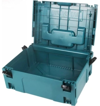 Ящик для инструментов Makita Makpac тип 2 19.227л 1отд. бирюзовый/черный (821550-0) - купить недорого с доставкой в интернет-магазине