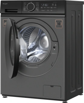 Стиральная машина Weissgauff WM 48128 Inverter Steam класс: A+++ загр.фронтальная макс.:8кг темно-серый инвертор - купить недорого с доставкой в интернет-магазине
