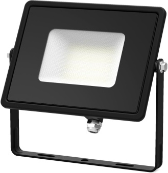 Прожектор уличный Gauss Qplus 613511330 светодиодный 30Втчерный - купить недорого с доставкой в интернет-магазине
