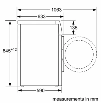 Стиральная машина Bosch Serie 4 WGA24400ME пан.англ. класс: A+++ загр.фронтальная макс.:9кг белый инвертер - купить недорого с доставкой в интернет-магазине