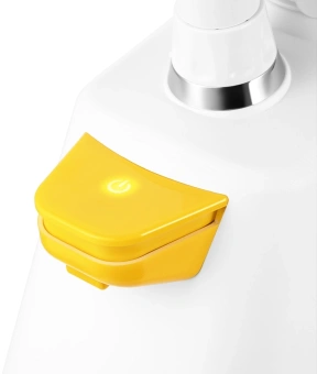 Отпариватель напольный Kitfort КТ-9155 2200Вт белый/черный - купить недорого с доставкой в интернет-магазине