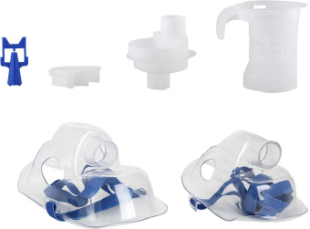 Ингалятор Omron NE-C28 Plus (NE-C28P-RU) компрессорный стационарный белый - купить недорого с доставкой в интернет-магазине