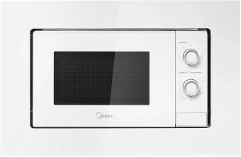 Микроволновая печь Midea MI50203W 20л. 700Вт белый (встраиваемая) (арт.2088288) - купить недорого с доставкой в интернет-магазине