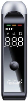 Алкотестер Sho-Me ALT-1000 электрохимический черный - купить недорого с доставкой в интернет-магазине