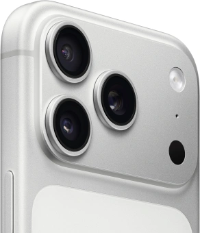 Смартфон Apple A3523 iPhone 17 Pro 256Gb 12Gb серебристый моноблок 3G 4G 1Sim 6.3" 1206x2622 iOS 26 48Mpix 802.11 a/b/g/n/ac/ax/be NFC GPS Protect - купить недорого с доставкой в интернет-магазине