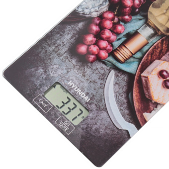 Весы кухонные электронные Hyundai HYS-KG211 макс.вес:5кг рисунок - купить недорого с доставкой в интернет-магазине