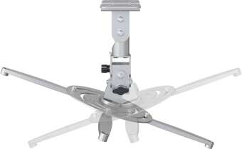 Кронштейн для проектора Cactus CS-VM-PR04-AL серебристый макс.22кг потолочный поворот и наклон - купить недорого с доставкой в интернет-магазине