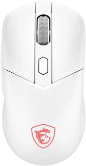 Мышь MSI Versa 300 W белый оптическая 26000dpi беспров. BT/Radio USB 6but (S12-4301620-CLA) - купить недорого с доставкой в интернет-магазине