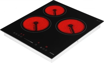 Варочная поверхность Hyundai HHE 4554 BG черный - купить недорого с доставкой в интернет-магазине