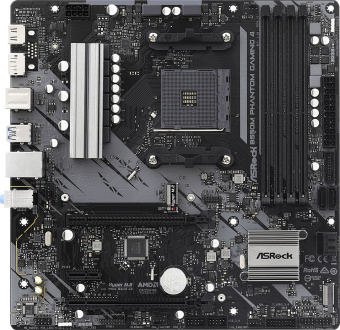Материнская плата Asrock B550M PHANTOM GAMING 4 Soc-AM4 AMD B550 4xDDR4 mATX AC`97 8ch(7.1) GbLAN RAID+HDMI+DP - купить недорого с доставкой в интернет-магазине