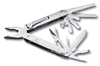 Мультитул Victorinox SwissTool MX Clip (3.0327.MKB1) 115мм 26функц. серебристый блистер - купить недорого с доставкой в интернет-магазине