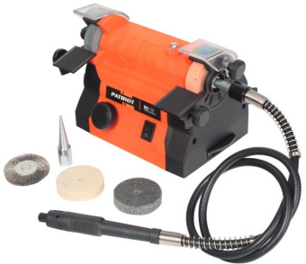 Электроточило Patriot BG 110 100Вт 9000об/мин d=50мм t=13мм - купить недорого с доставкой в интернет-магазине