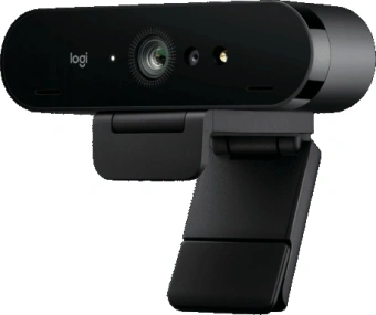 Камера Web Logitech Brio черный 13Mpix (4096x2160) USB3.0 с микрофоном (960-001725) - купить недорого с доставкой в интернет-магазине