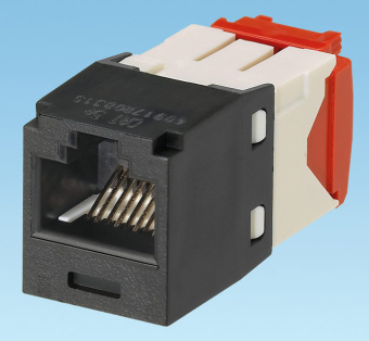 Модуль Panduit CJ5E88TGBL информ. Mini-Com RJ45 кат.5E UTP черн. (упак.:1шт) - купить недорого с доставкой в интернет-магазине