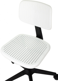 Кресло детское Бюрократ CH 200 белый пластик крестов. пластик - купить недорого с доставкой в интернет-магазине