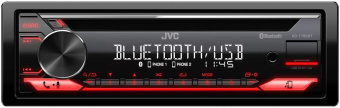 Автомагнитола CD JVC KD-T752BT 1DIN 4x50Вт - купить недорого с доставкой в интернет-магазине