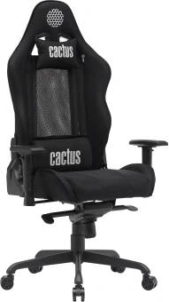 Кресло Cactus CS-CHR-MC04 черный крестов. сталь пластик черный - купить недорого с доставкой в интернет-магазине