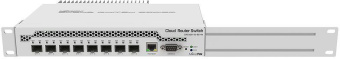 Коммутатор MikroTik CRS309-1G-8S+IN 1x1Гбит/с 8SFP+ 1PoE управляемый - купить недорого с доставкой в интернет-магазине