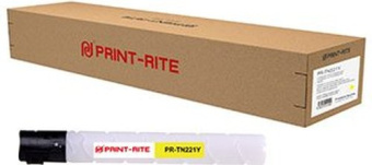 Картридж лазерный Print-Rite TFK671YPRJ PR-TN221Y TN221Y желтый (25000стр.) для Konica Minolta bizhub C221/C221S/C224/C227/C281/284/C287/C364 - купить недорого с доставкой в интернет-магазине
