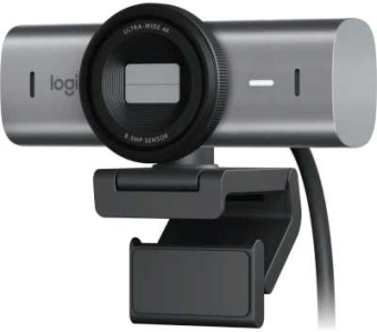 Камера Web Logitech MX Brio черный 8.5Mpix (3840x2160) USB3.0 с микрофоном (960-001549) - купить недорого с доставкой в интернет-магазине