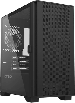 Корпус Montech Air 100 Lite черный без БП mATX 6x120mm 4x140mm 1xUSB2.0 2xUSB3.0 audio bott PSU - купить недорого с доставкой в интернет-магазине