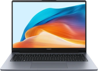 Ноутбук Huawei MateBook D 14 MCLG-X Core i5 13420H 16Gb SSD1Tb Intel Iris Xe graphics 14" IPS FHD (1920x1200) noOS grey space WiFi BT Cam (53014BUY) - купить недорого с доставкой в интернет-магазине