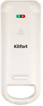 Вафельница Kitfort КТ-1690 700Вт черный/белый - купить недорого с доставкой в интернет-магазине