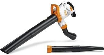 Воздуходувка Stihl SHE 81 1400Вт оранжевый/белый - купить недорого с доставкой в интернет-магазине