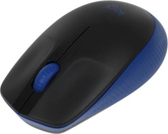 Мышь Logitech M190 черный/синий оптическая 1000dpi беспров. USB 2but (910-005925) - купить недорого с доставкой в интернет-магазине