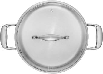 Кастрюля Rondell Vintage RDS-344 5л. d=24см (с крышкой) стальной - купить недорого с доставкой в интернет-магазине