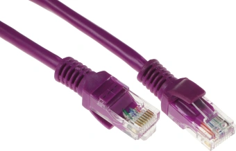 Патч-корд Premier PP12-1.5M/V 1000Гбит/с UTP 4 пары cat.5E CCA molded 1.5м фиолетовый RJ-45 (m)-RJ-45 (m) - купить недорого с доставкой в интернет-магазине