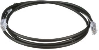 Патч-корд Panduit UTP6AX3MBL UTP RJ-45 вил.-вилка RJ-45 кат.6A 3м черный ПВХ - купить недорого с доставкой в интернет-магазине