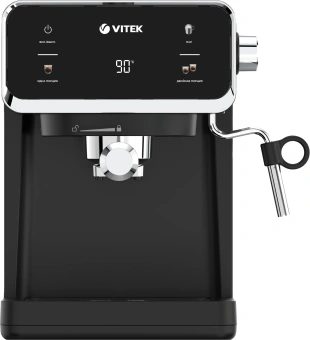 Кофеварка рожковая Vitek VT-1516 1000Вт черный - купить недорого с доставкой в интернет-магазине
